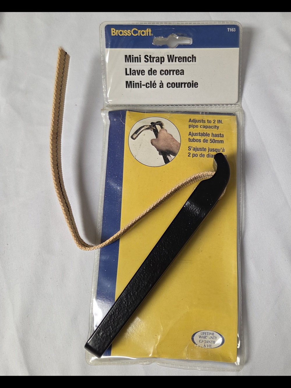 BrassCraft‎ T163 - 11" Nylon Plumber's Coated Strap Wrench